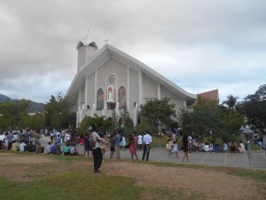 Dili Cathedral in East Timor