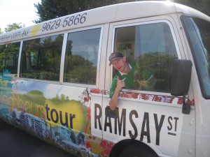 On a Neighbours tour to Ramsay Street!