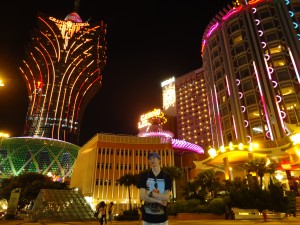 Touring the world's largest casinos in Macau.