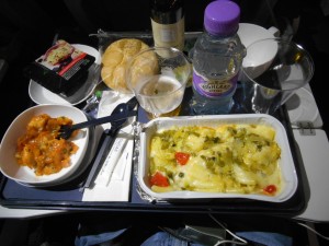 Decent meal onboard but at what price?