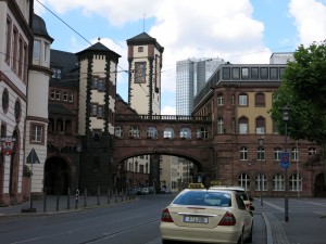 Exploring Frankfurt, Germany.