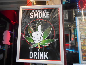Smoke Weed in Amsterdam.