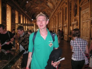 Backpacking in France - the Louvre.