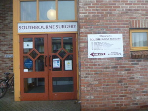 My local GP surgery in Southbourne in the UK