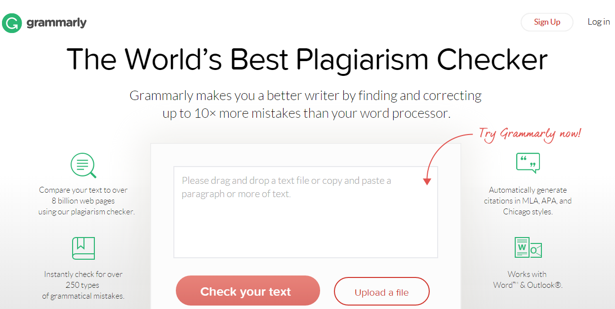 plagiarism checker online grammarly