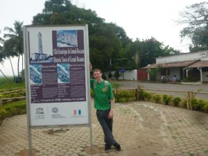 Touring Grand Bassam in the Ivory Coast